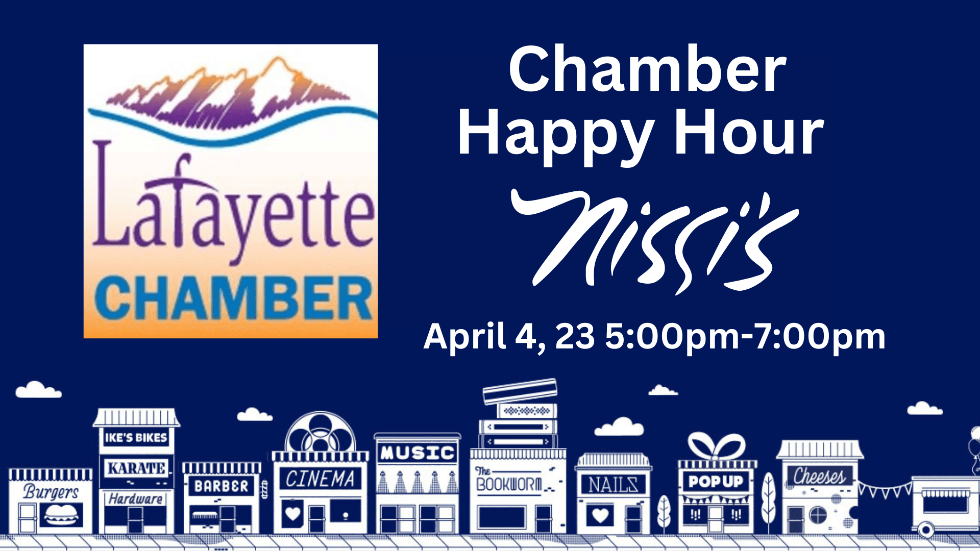 Lafayette Chamber of CommerceMember Happy Hour » Nissi's Entertainment