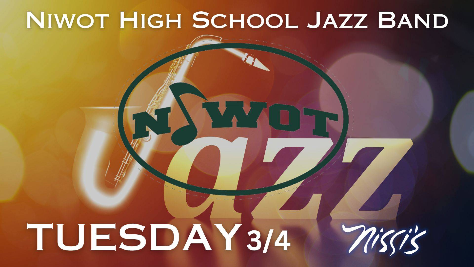 Niwot High School Jazz Concert » Nissi's Entertainment & Events