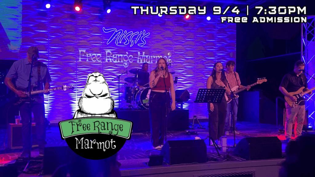 free range marmot nissis sept nissis entertainment events