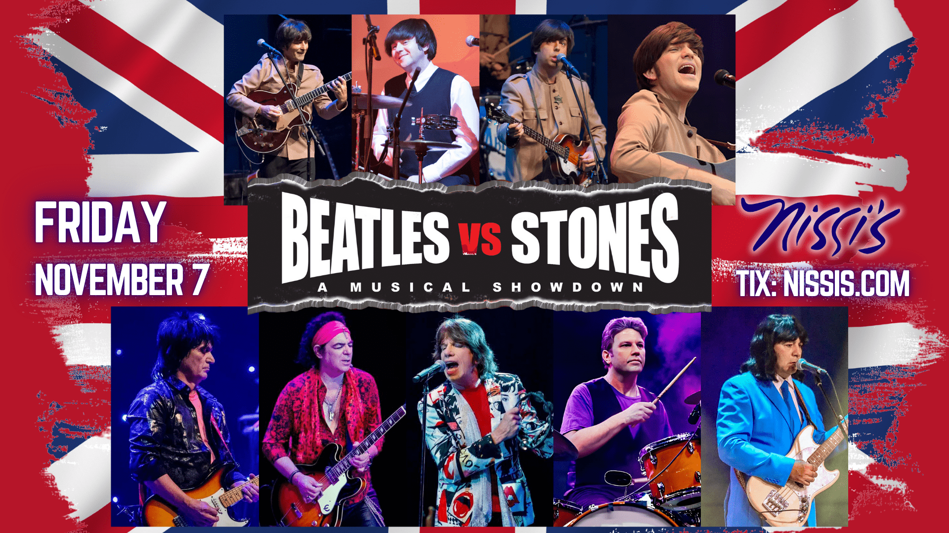 National Touring Act:Beatles vs Stones: A Musical Showdown