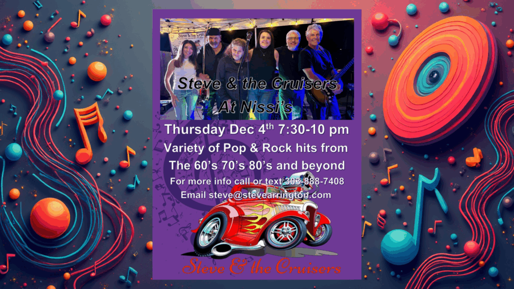 steve and the cruisers nissis nissis entertainment events