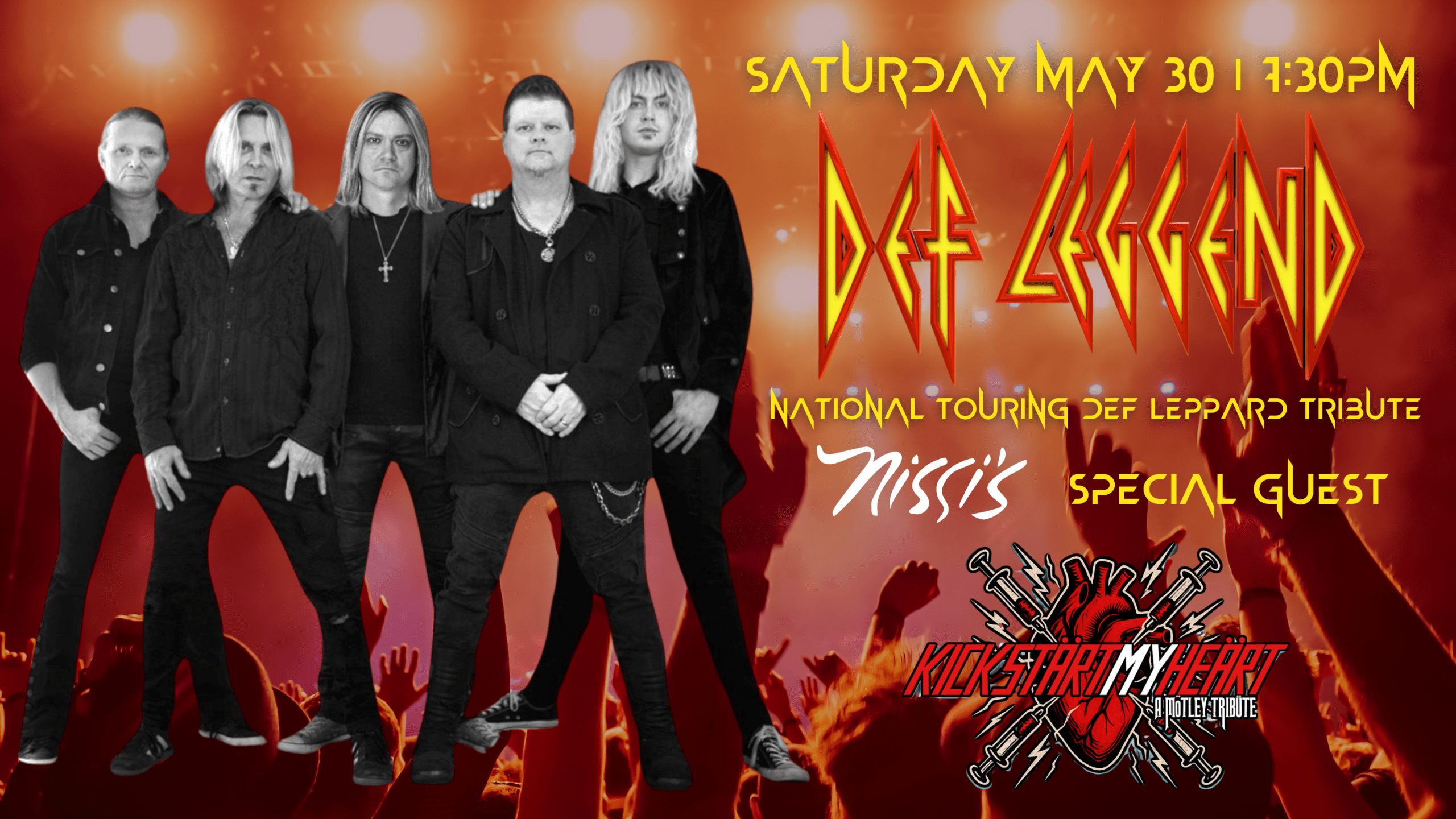 Def Leggend | Nat'l Touring Def Leppard Tributespecial guest