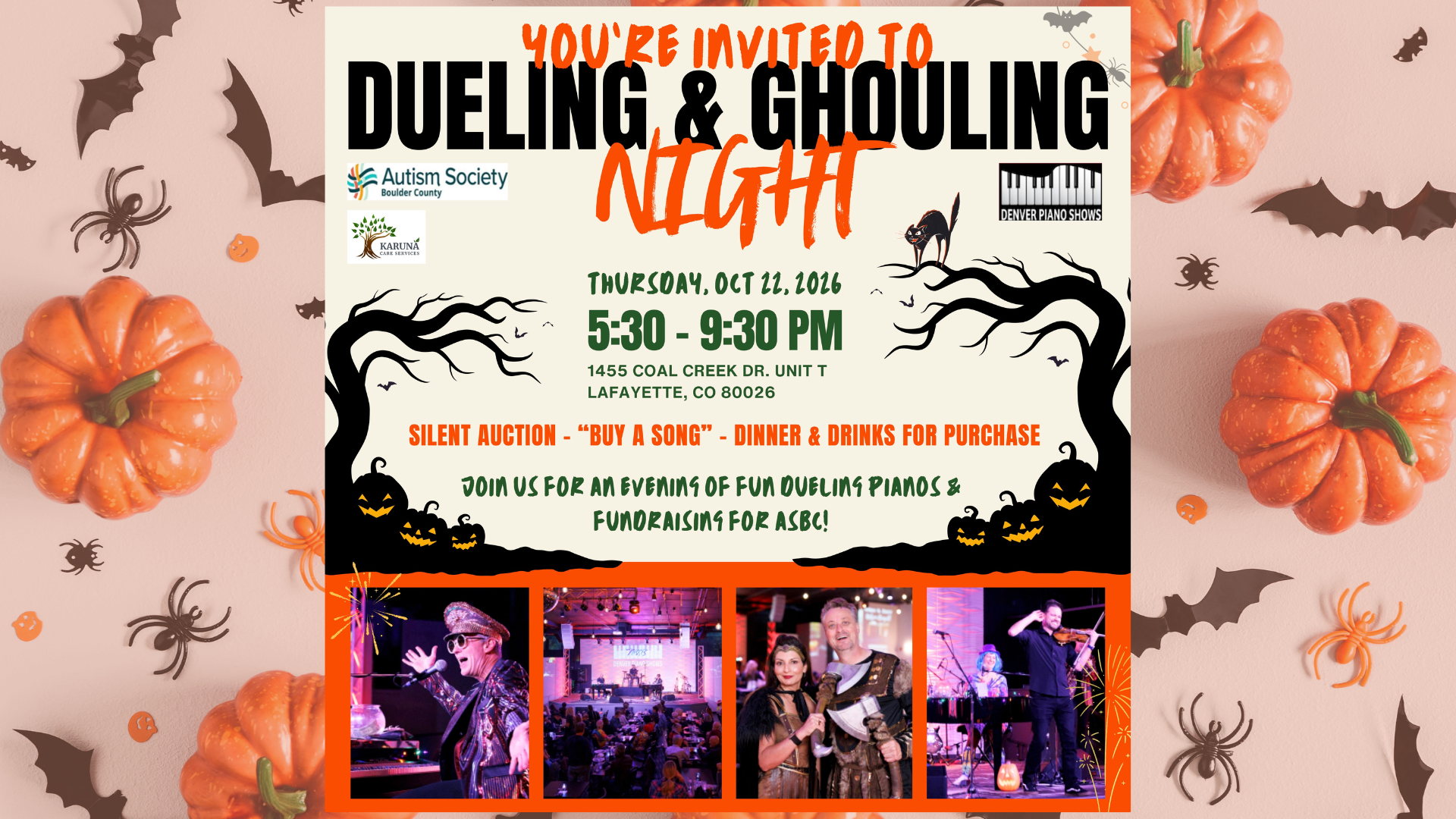 Dueling and Ghouling fundraiser artwork