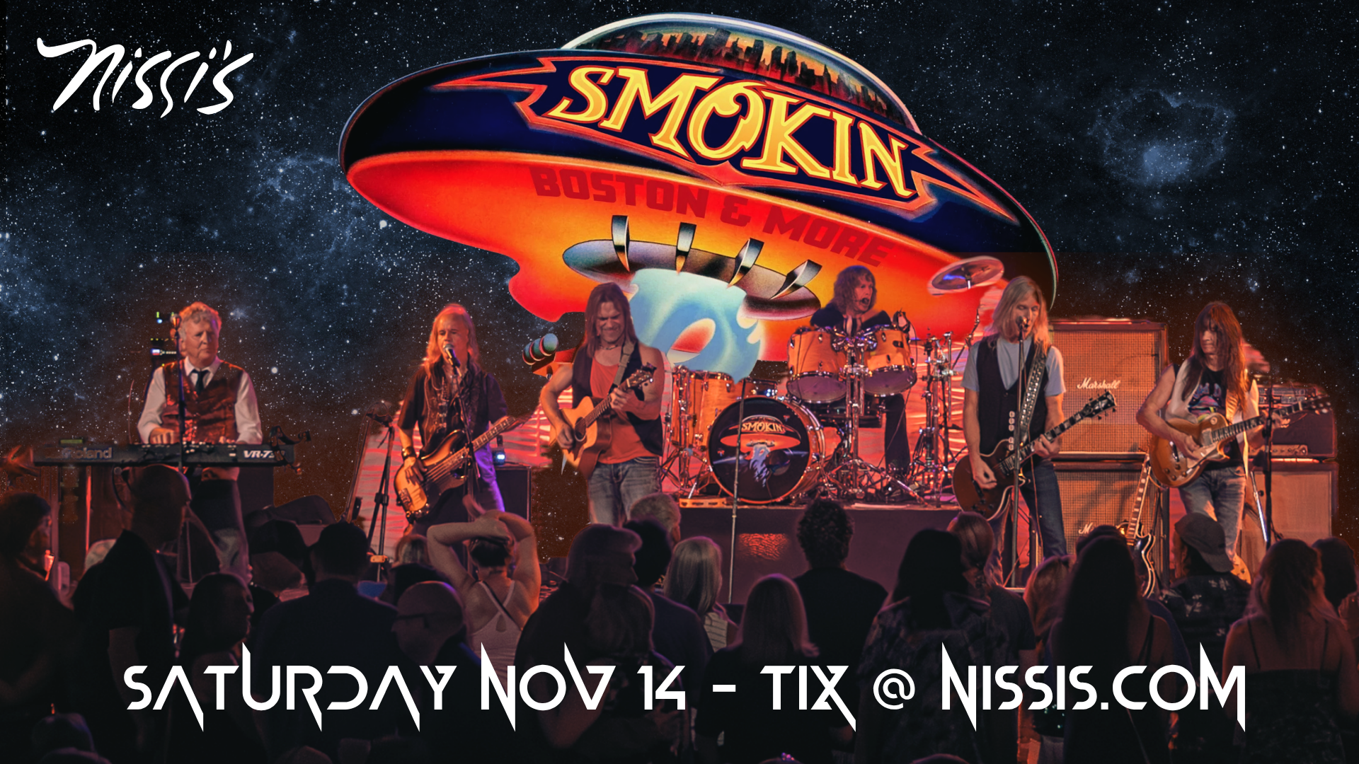 Smokin’ “A Tribute to Boston and more”
