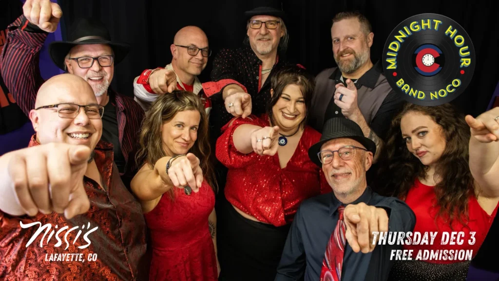 Midnight Hour Band — December 2026 show artwork
