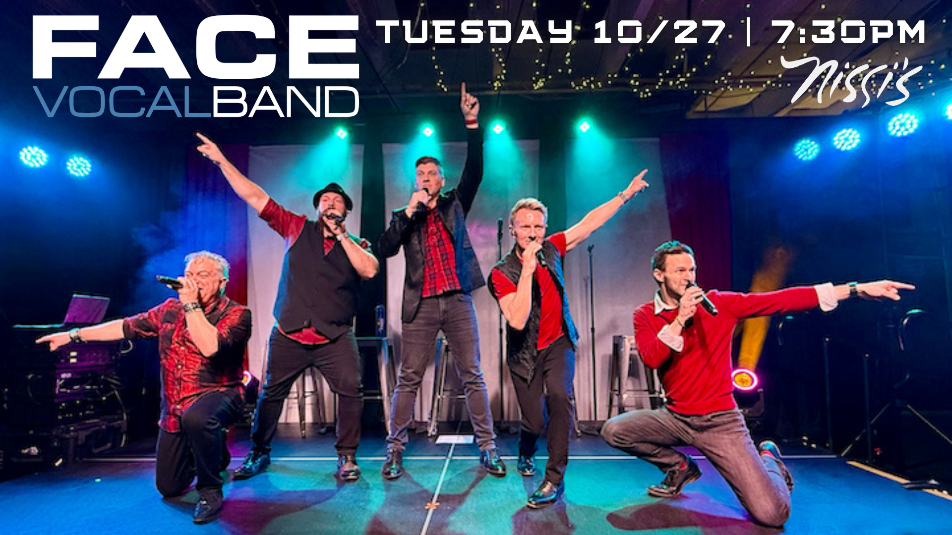 Face Vocal Band — October 27, 2026 show artwork